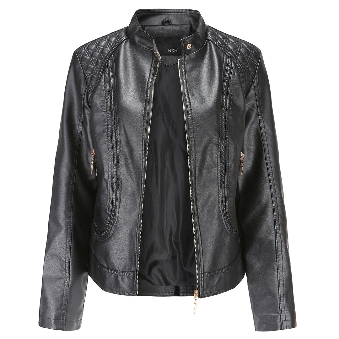 Lederjacke
